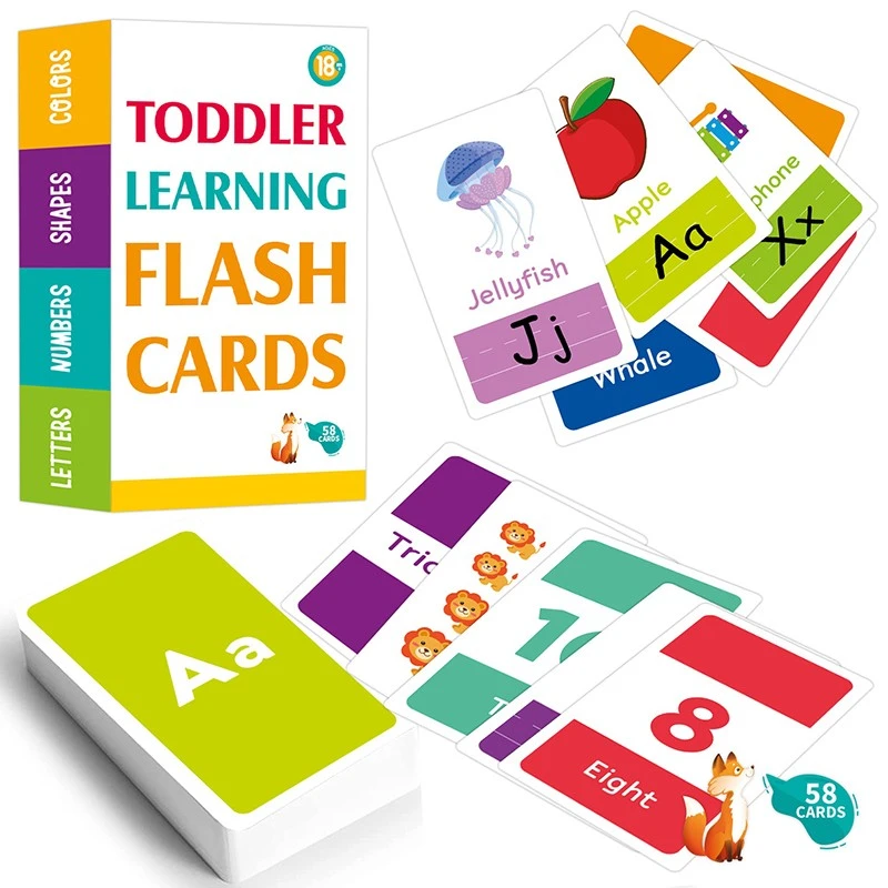 Colourful Flash Cards high quality